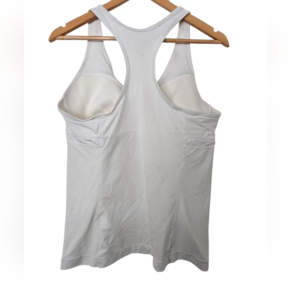 Nike White Dri-FIT Tank Top Size XL - Picture 3 of 5